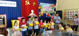 Lễ quốc tế thiếu nhi 1/6 cho con cán bộ viên chức tại TTYT Quế Sơn